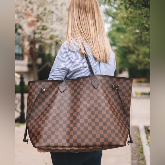 Vuitton Neverfull Gm Louis Vuitton Brown Damier Bag Louis Vuitton